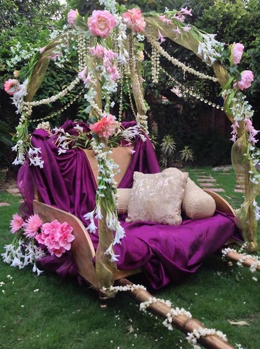  Flower chariot
